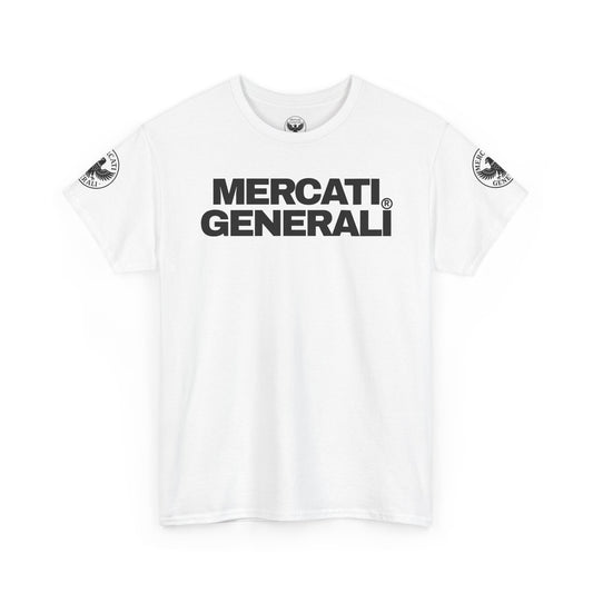 Mercati Generali Unisex Heavy Cotton Tee - Stylish Comfy Casual Wear