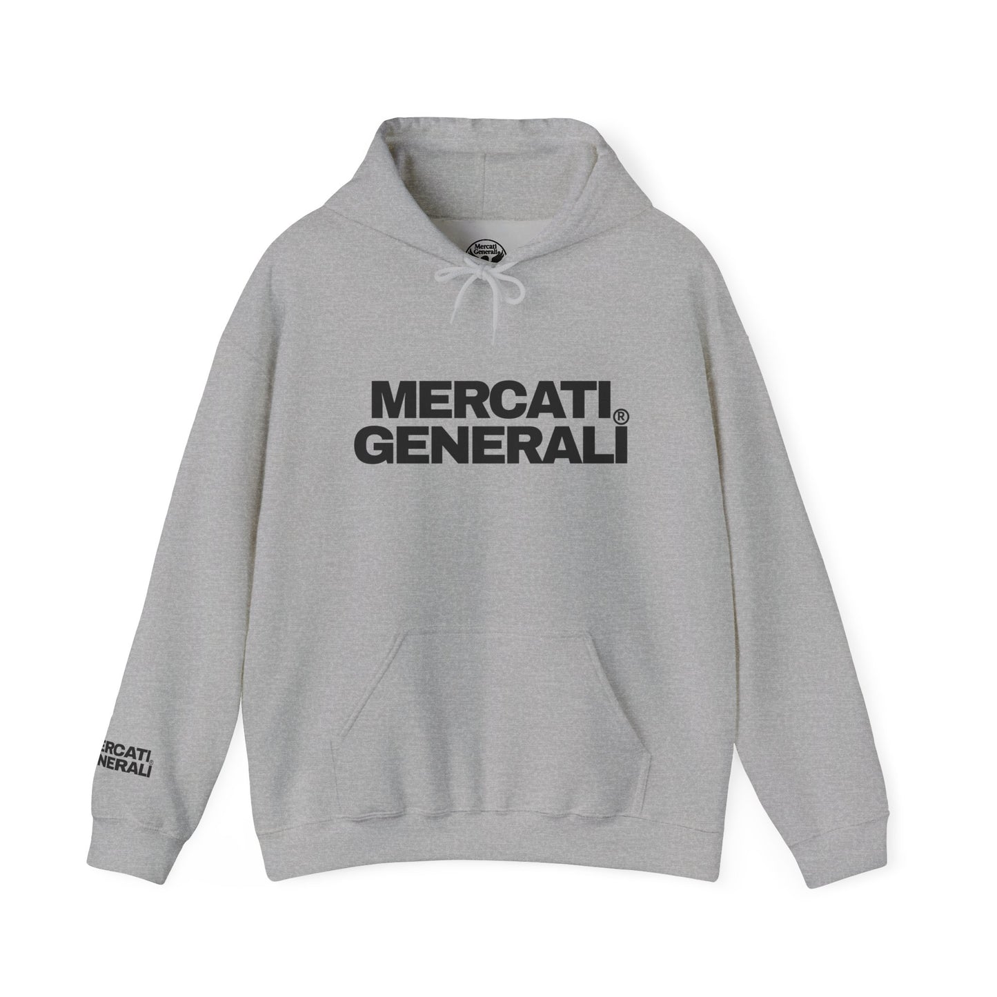 Mercati Generali Unisex Hooded Sweatshirt - Cozy Italian Style
