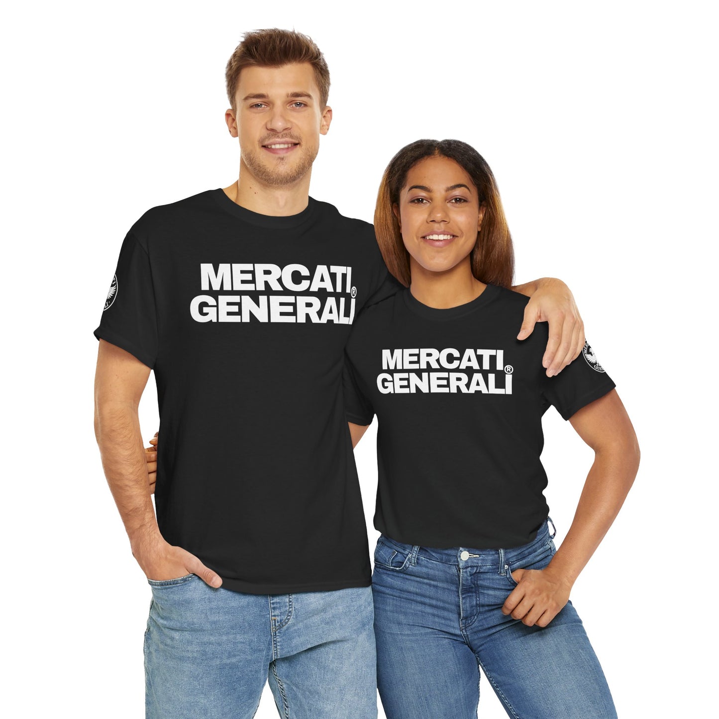 Mercati Generali Unisex Heavy Cotton Tee - Stylish Comfy Casual Wear